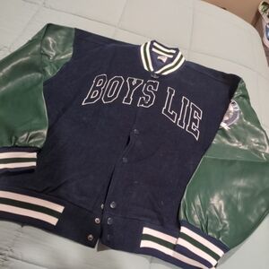 Boys Lie Corduroy Varsity Jacket